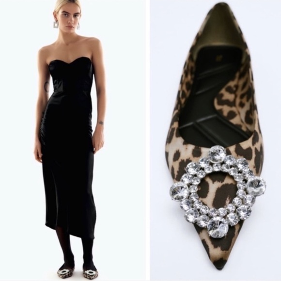 Zara Leopard print flats - Picture 4 of 5